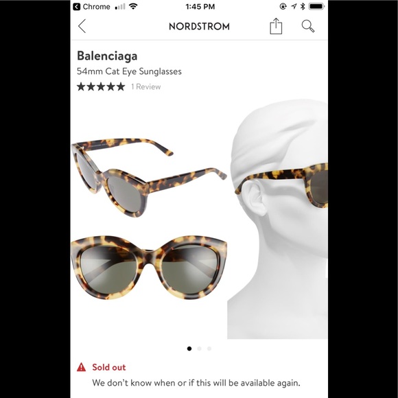 Balenciaga tortoise sunglasses-sold out - Picture 7 of 8